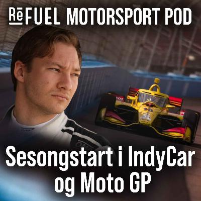 Sesongstart i IndyCar og Moto GP