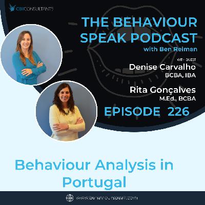 Episode 226: Behaviour Analysis in Portugal with Denise Carvalho and Rita Gonçalves