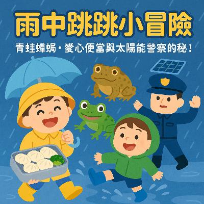 《飯桌故事館》S2E13 ：【雨中跳跳小冒險】青蛙蟾蜍、愛心便當與太陽能警察的祕密！**