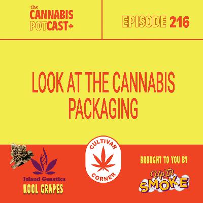 Look at the cannabis packaging