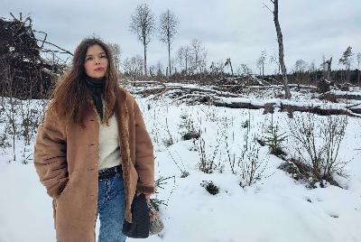Naturpodden: Elin kämpar för skogarna runt byn Naturpodden: Elin kämpar för skogarna runt byn