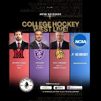 College Hockey West LIVE!  Se 5  Ep 34 Oct 26, 2025 College Hockey West LIVE!  Se 5  Ep 34 Oct 26, 2025
