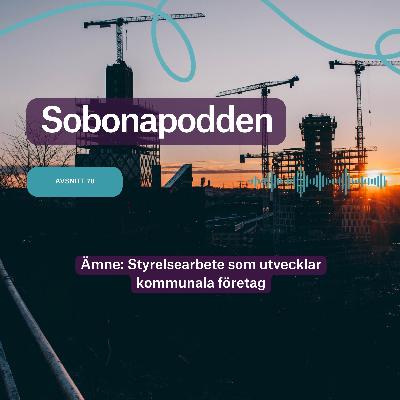 78. Styrelsearbete i Sobona – ansvar och påverkan i praktiken