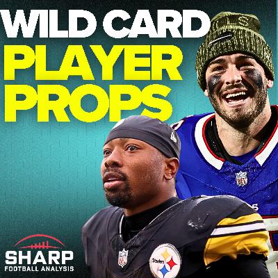 Sharpest NFL Player Props for Wild Card Weekend