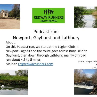 Podcast run: Newport, Gayhurst and Lathbury