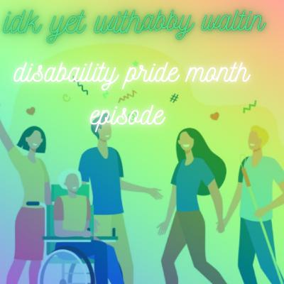 Happy disability pride month! 🏳️‍🌈🏳️‍🌈