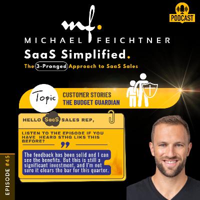 #45 - Hello SaaS Sales Rep—Customer Stories, Part 3, Scenario #3: The Budget Guardian