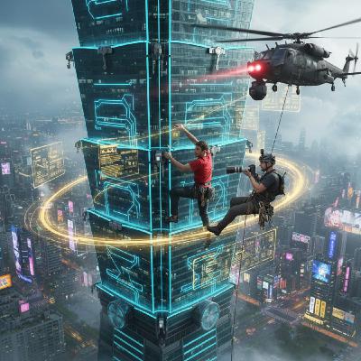 〈VIP.10｜懸掛在 508 公尺高的極限科學：艾力克斯攀登台北 101 的技術真相〉