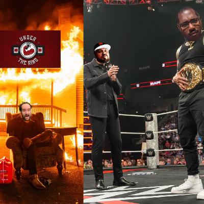 The Under The Ring Pod 211: #WWE #AEW #TNAWrestling recaps & Quiz Show; AEW re-signs former champion