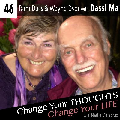 Ram Dass & Wayne Dyer with Dassi Ma Ram Dass & Wayne Dyer with Dassi Ma
