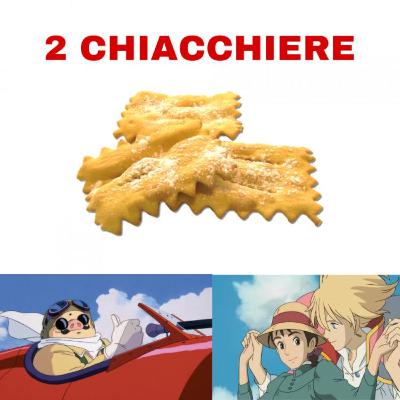 2 Chiacchiere - EPISODIO 1 - Confronto tra "Il castello errante di Howl" e "Porco Rosso"