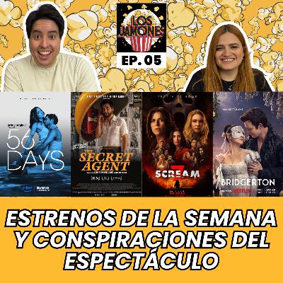 Recomendamos: Scream 7, El Agente Secreto, 56 Días, Bridgerton T04 y más | Los Jamones Podcast