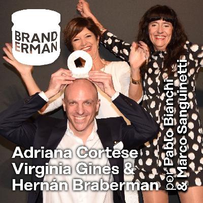 Adriana Cortese, Virginia Gines & Hernán Braberman | Los tres Tridimage | E50