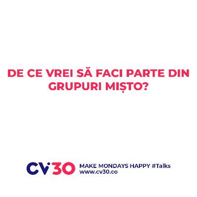 Make Mondays Happy #Talks - De ce vrei sa faci parte din grupuri misto Make Mondays Happy #Talks - De ce vrei sa faci parte din grupuri misto