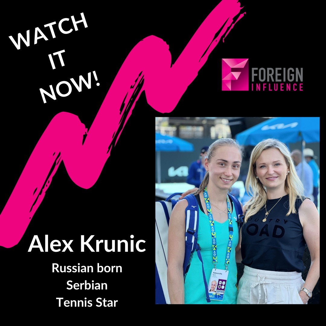 Tennis Star Alex Krunic on Foreign Influence