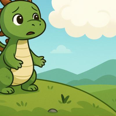 Der kleine Drache & die verschwundene Wolke | „Gute Nacht“-Geschichte”