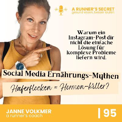 95 | Social Media Ernährungsmythen im Faktencheck: Haferflocken zerstören deinen Hormonhaushalt (Teil 2) 95 | Social Media Ernährungsmythen im Faktencheck: Haferflocken zerstören deinen Hormonhaushalt (Teil 2)