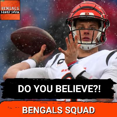 BENGALS SQUAD SHOW: Joe Burrow-Josh Allen ELITE QB matchup, where is TREY?, Containing James Cook BENGALS SQUAD SHOW: Joe Burrow-Josh Allen ELITE QB matchup, where is TREY?, Containing James Cook