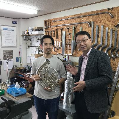HMG金管楽器技術・米倉祥平（大阪市港区市岡）