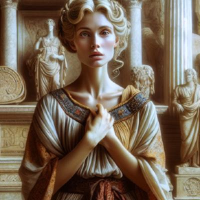 Roma en los ojos de una niña