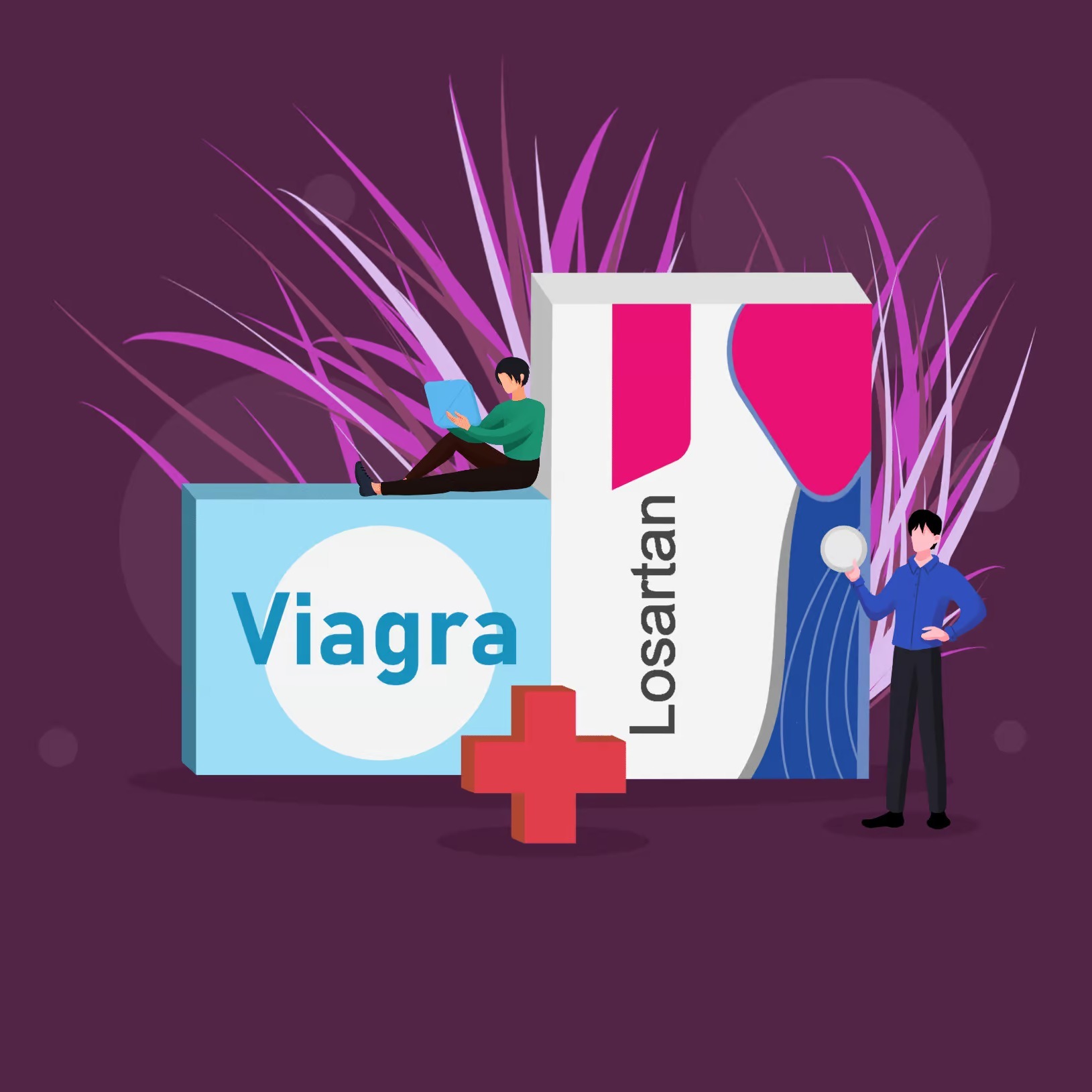 Losartan & Viagra Mix: Possible Interaction Results