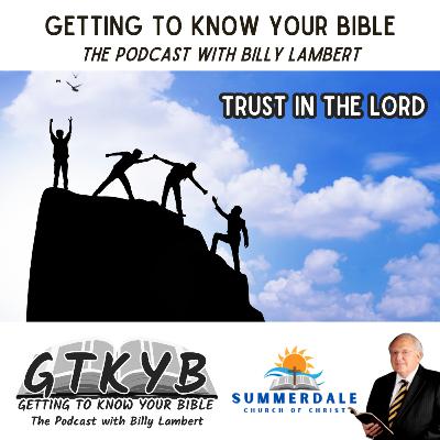 Trust in the Lord