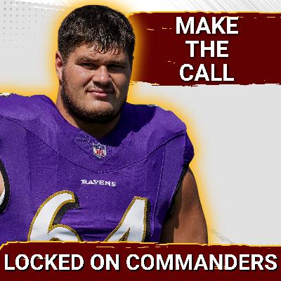 LINDERBAUM: Commanders TARGET Tyler Linderbaum First—Will Adam Peters TRANSFORM the O-Line?
