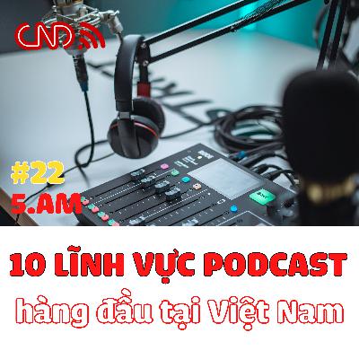 #22 "Cấm vận" Kỹ thuật số & 10 lĩnh vực Podcast
