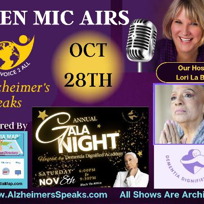 OPEN MIC ON ALZHEIMER'S SPEAKS - OCT 2025