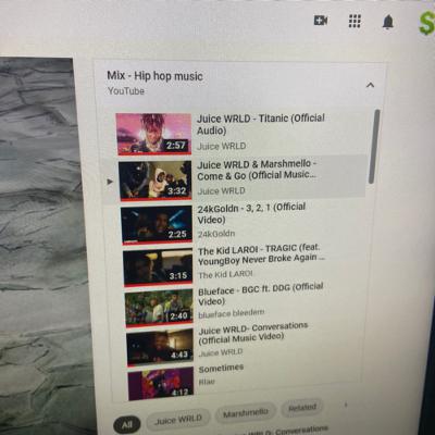 My top 5. Favorite songs right know it’s your host JPG