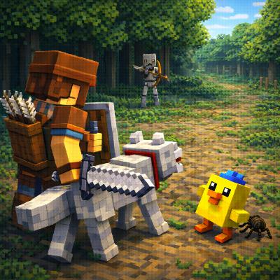 Chapter 42 – Shadows in Daylight (Bedtime Story for Kids)| Karlik’s Minecraft Stories