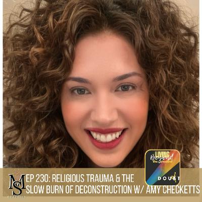 Episode 230: Religious Trauma and the Slow Burn of Deconstruction with Amy Packard Checketts Episode 230: Religious Trauma and the Slow Burn of Deconstruction with Amy Packard Checketts