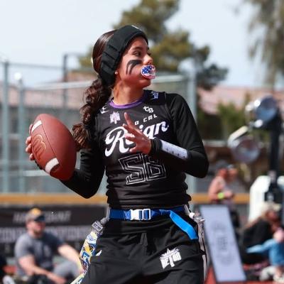 "This is what girls flag can become!"