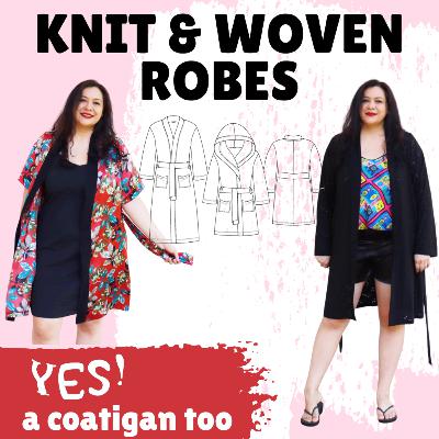 Are you freezing or hot? Same pattern to lounge in all year. 2 Compose Robes (Love Notions).