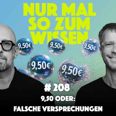 9,50 oder: Falsche Versprechungen