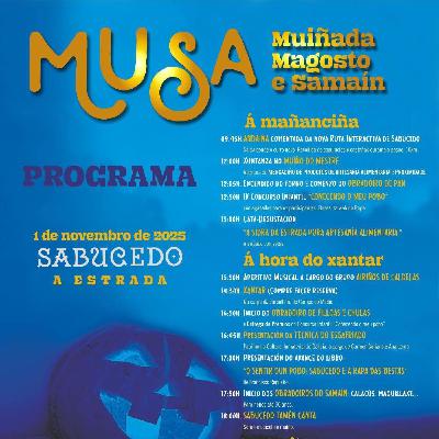 MUSA 2025 en Sabucedo, moito máis que ocio. Falo con Manolo Cabada. MUSA 2025 en Sabucedo, moito máis que ocio. Falo con Manolo Cabada.