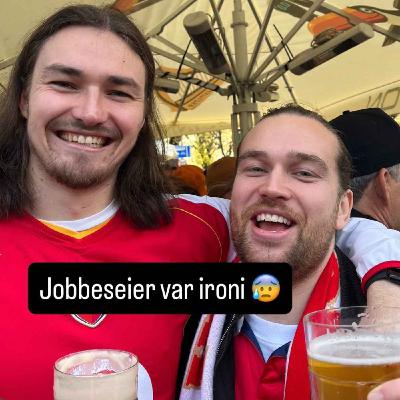 Oppsummering i gledesrus m Mikkel fra Tollington og Mats Lorentzen i studio