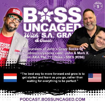 Co-founders of John's Crazy Socks: John & Mark X. Cronin AKA The Crazy Sock Bosses - S9E9 (#286) Co-founders of John's Crazy Socks: John & Mark X. Cronin AKA The Crazy Sock Bosses - S9E9 (#286)
