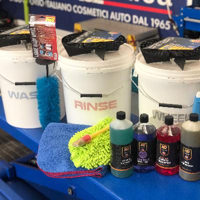 The 2 bucket wash method