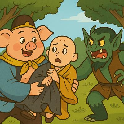 EP29 八戒變身，幫師父逃出危險