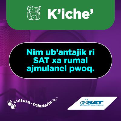 Nim ub’antajik ri SAT xa rumal ajmulanel pwoq.