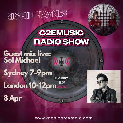 Episode 288: c2eMusic Radio Show on VBR - DJ Sol Michael - 15 April 2025