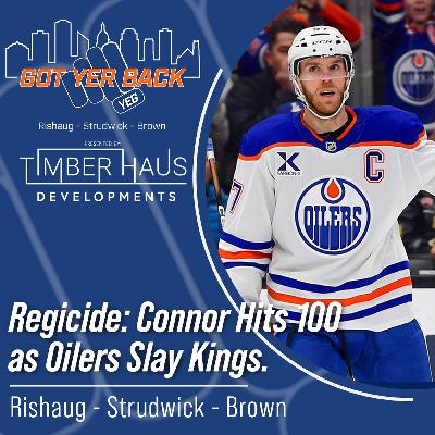 Regicide: Connor Hits 100 as Oilers Slay Kings.