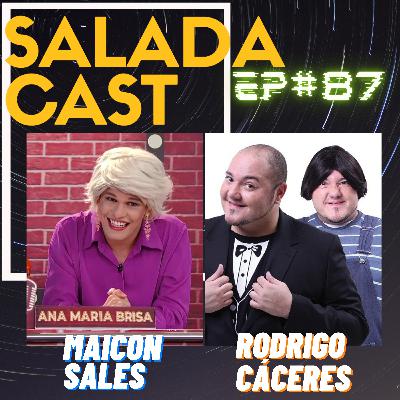 MAICON SALES E RODRIGO CÁCERES NO SALADACAST AO VIVO! EP 87 #podcasts #podcastbrasil #cortes