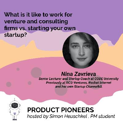 Become an entrepreneur or work for a company? Nina Zavrieva on founding, entrepreneurship and her experience at consulting & venture companies. Become an entrepreneur or work for a company? Nina Zavrieva on founding, entrepreneurship and her experience at consulting & venture companies.
