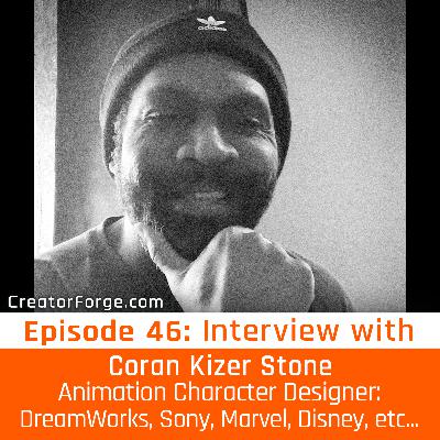 Coran Kizer Stone: Animation Character Designer