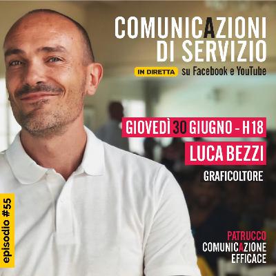 Comunicazioni di Servizio del 30/06/2022: ospite Luca Bezzi (Graficoltore)