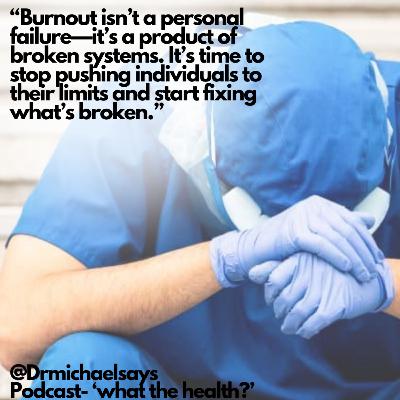 Burnout- how to put out the fire?