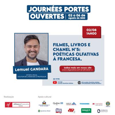 JPO 2021 - 2ª edição | 2º ep: Filmes, livros e Chanel N°5: poéticas olfativas à francesa - Lemuel G.