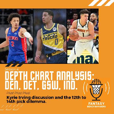 S04E11 - Depth Chart Analysis:Denver Nuggets, Detroit Pistons, Golden State Warriors, Indiana Pacers